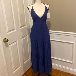 NWT beautiful blue sundress size small petite.